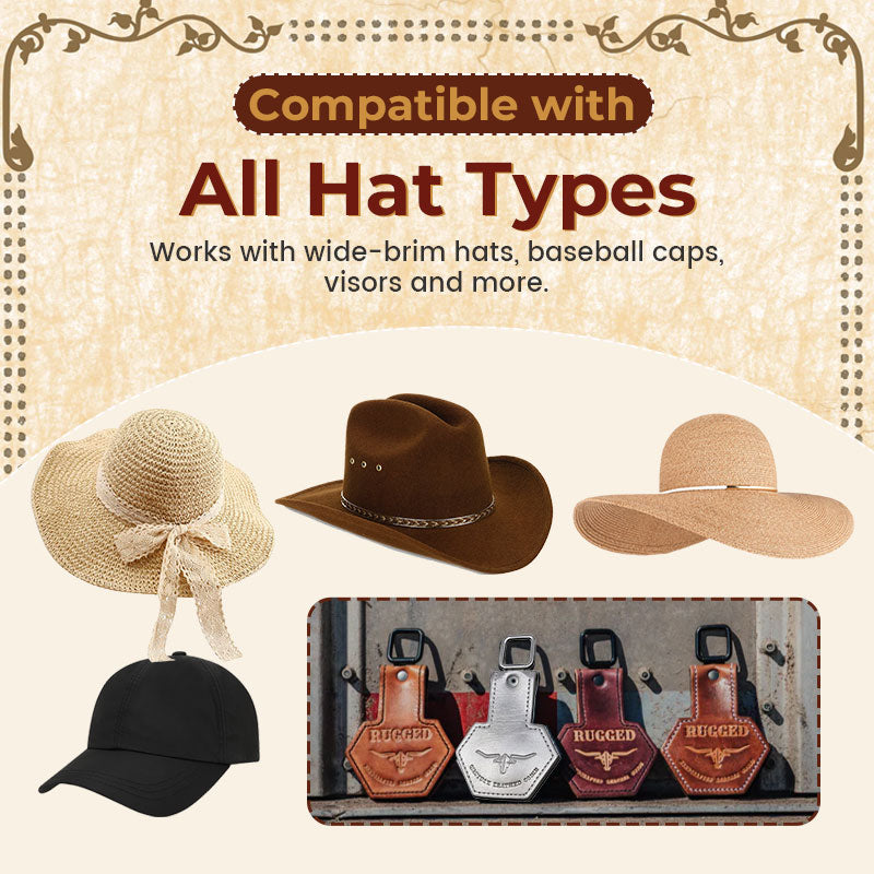 🧢 Magnetic Hat Clip